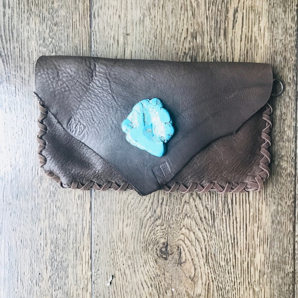 Leather purse